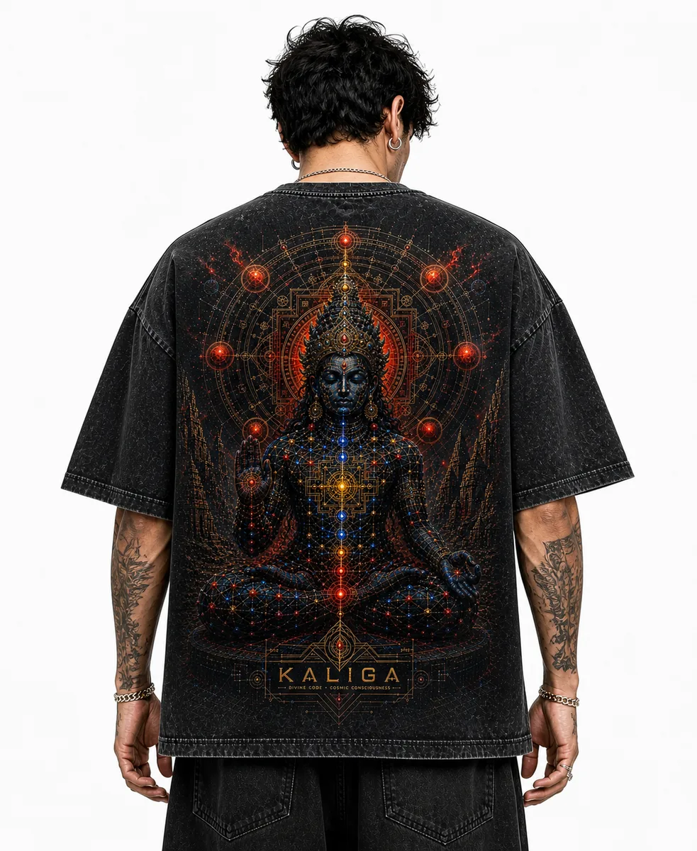 Ritual Mask Oversized Tee